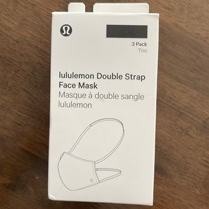 Lulu face masks 3pack never opened